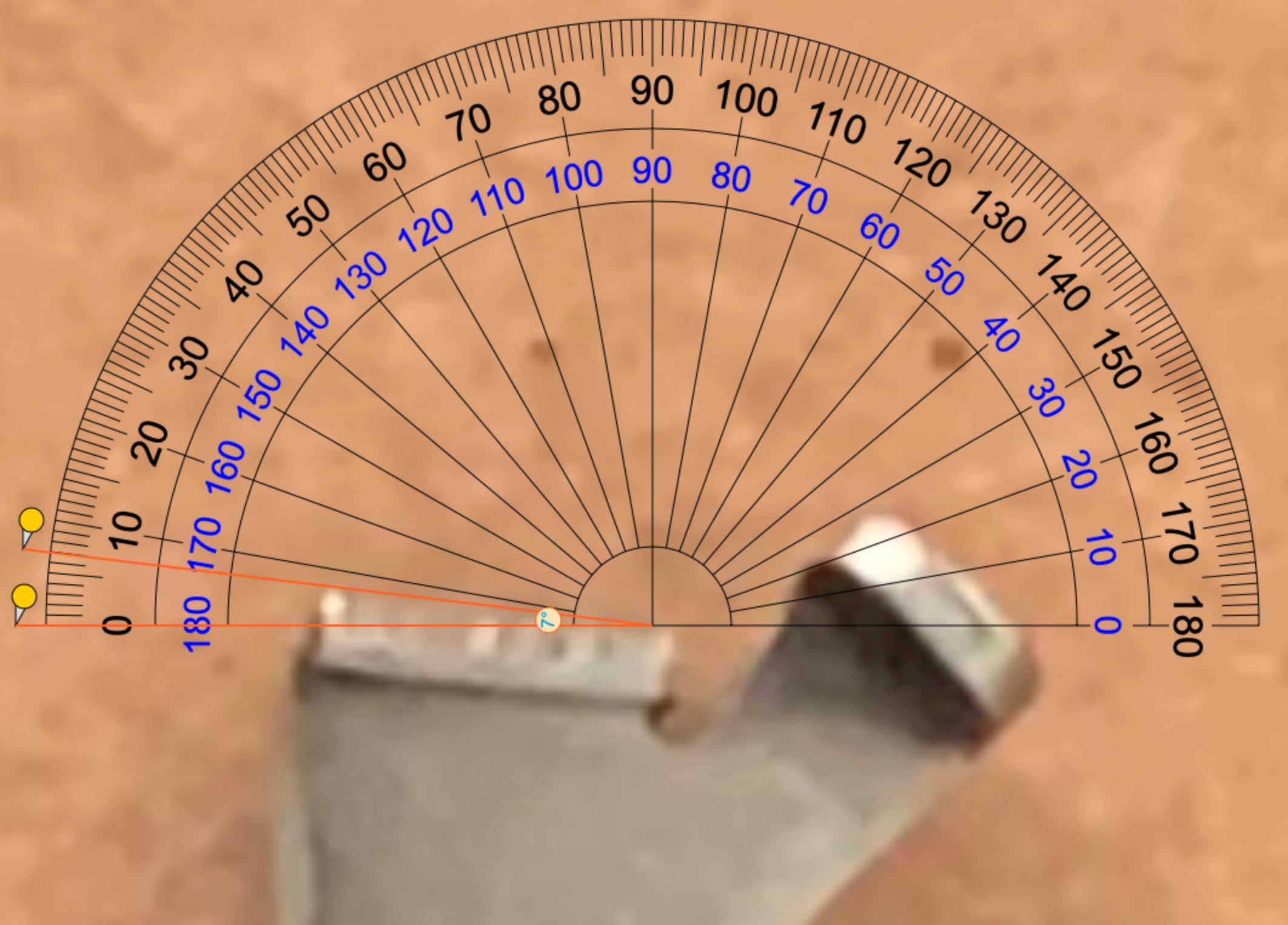 Glock dot connector angle